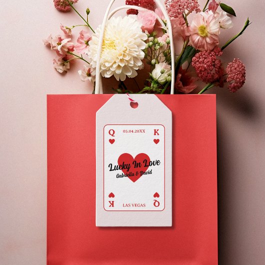 Gelukkig in liefde harten koppels douche gunst cadeaulabel