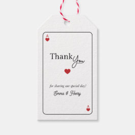 Gelukkig in liefde Huwelijk Cadeaulabel