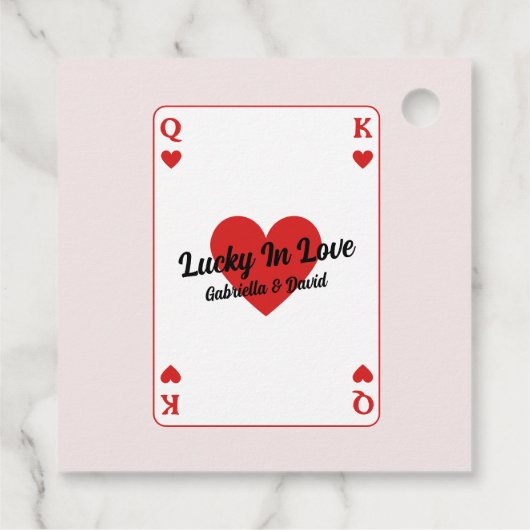 Gelukkig in liefde koppels douche dank je bedankjes labels (Achterkant)