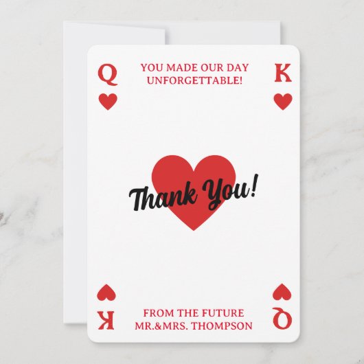 Gelukkig in liefde koppels douche foto dank u kaart (Voorkant)