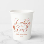 Gelukkig in liefde speelkaart casino bruidsmeisjes papieren bekers<br><div class="desc">Dit zijn Lucky In Love speelkaart Casino Elegante Bruiloft Taper Papier Cup!</div>