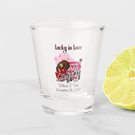 Gelukkig in Love Las Vegas Elopement Shot Glas