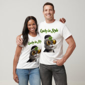 Gelukkig in stijl t-shirt (Unisex)