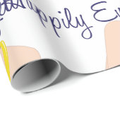Gelukkig ingeschakeld cadeaupapier (Rol Hoek)