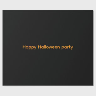 Gelukkig Inpakpapier Halloween-feest