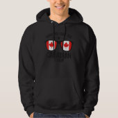 Gelukkig is Canada Dag niet bang dat de Canadees h Hoodie (Voorkant)