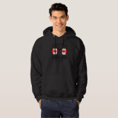 Gelukkig is Canada Dag niet bang dat de Canadees h Hoodie (Voorkant volledig)
