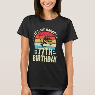 Gelukkig is het de 77ste verjaardag van mijn papa t-shirt