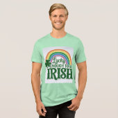 Gelukkig is het een Iers T-shirt (Voorkant volledig)