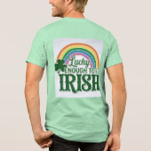 Gelukkig is het een Iers T-shirt (Achterkant)