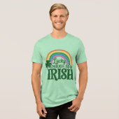 Gelukkig is het een Iers T-shirt (Voorkant volledig)