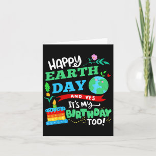 Gelukkig is het ook mijn verjaardag! kaart