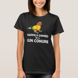 Gelukkig is Pet Parrot Eigenaar Sun Conure T-shirt