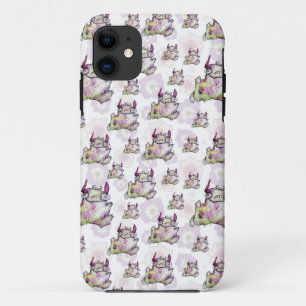 Gelukkig joggen magisch monster wezen Case-Mate iPhone case