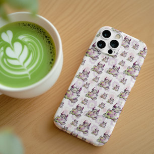 Gelukkig joggen magisch monster wezen Case-Mate iPhone case