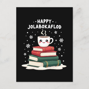 Gelukkig Jolabokaflod Gezinsfeest Cadeau Feestdagenkaart
