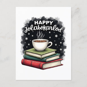 Gelukkig Jolabokaflod Gezinsfeest Cadeau Feestdagenkaart