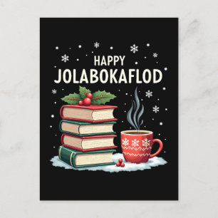 Gelukkig Jolabokaflod Gezinsfeest Cadeau Feestdagenkaart