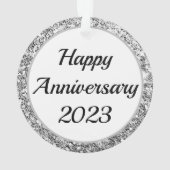 Gelukkig Jubileum 2023 Ornament (achterkant)