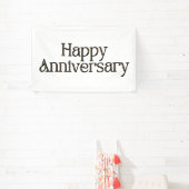 Gelukkig jubileum 2.5x4 vinyl banner (Insitu)