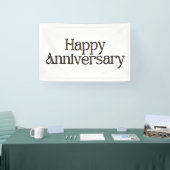 Gelukkig jubileum 2.5x4 vinyl banner (Beurs)