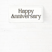 Gelukkig jubileum 2x1 vinyl banner (Insitu)