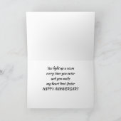 GELUKKIG ***JUBILEUM*** AAN DE LIEFDE VAN MIJN LEV KAART (Binnen)