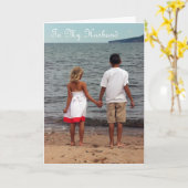 Gelukkig Jubileum aan Mijn Echtgenoot - Liefde van Kaart (Gele Bloem)