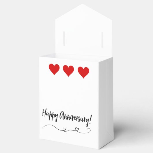 "Gelukkig Jubileum!" Bedankdoosjes (Geopend)