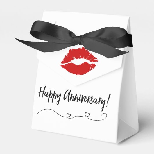 "Gelukkig Jubileum!" Bedankdoosjes (Voorkant Zijde)