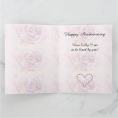 Gelukkig Jubileum Bedankkaart (Binnen)