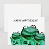 Gelukkig jubileum briefkaart (Voorkant / Achterkant)