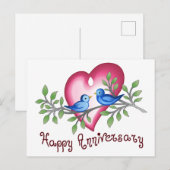 Gelukkig Jubileum Briefkaart (Voorkant / Achterkant)