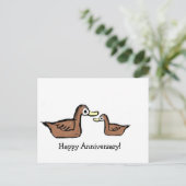 Gelukkig jubileum briefkaart (Staand voorkant)