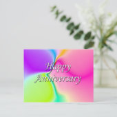 Gelukkig Jubileum Briefkaart (Staand voorkant)