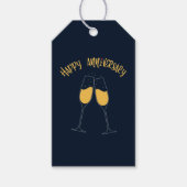 Gelukkig Jubileum Cadeaulabel (Voorkant)