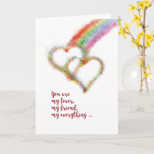 Gelukkig Jubileum, Echtgenoot, Homosexueel, Kaart (Gele Bloem)