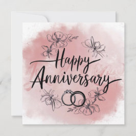 Gelukkig Jubileum Feestdagenkaart