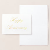 Gelukkig Jubileum Folie Kaarten (Display)