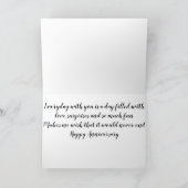 *** GELUKKIG JUBILEUM *** GELUKKIG "JIJ" BENT IN M KAART (Binnen)