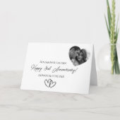 Gelukkig Jubileum | Gepersonaliseerde foto Kaart (Voorkant)