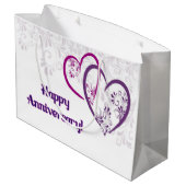 Gelukkig Jubileum! Groot Cadeauzakje (Achterkant Gekanteld)