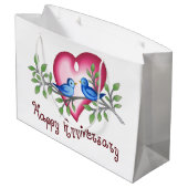 Gelukkig Jubileum Groot Cadeauzakje (Achterkant Gekanteld)