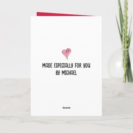 Gelukkig Jubileum Het kan wel een liefdesgriffie z Feestdagen Kaart (Achterkant)