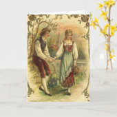 Gelukkig Jubileum Kaart (Gele Bloem)