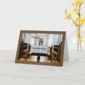 Gelukkig Jubileum Kaart (Gele Bloem)