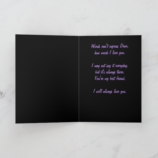 Gelukkig Jubileum Kaart (Binnen)