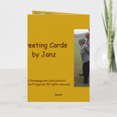 Gelukkig Jubileum Kaart (Achterkant)