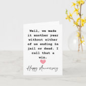 Gelukkig Jubileum Kaart (Gele Bloem)