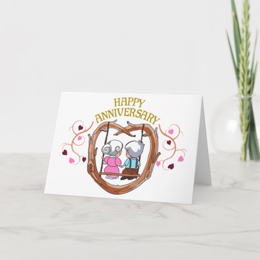 Gelukkig Jubileum Kaart (Voorkant)